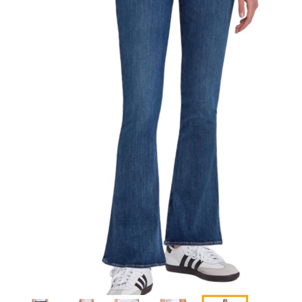 7 for all Mankind Ultra High Rise Tailorless Bootcut Jeans - Picture 12 of 16